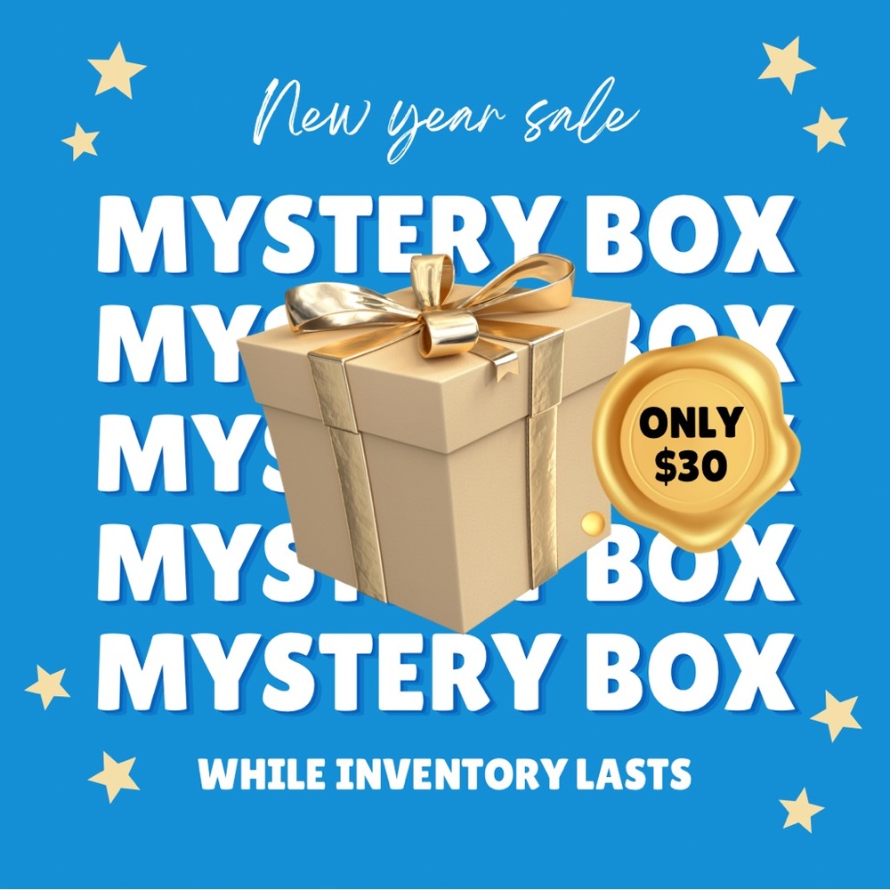 Gold Mystery Box: 5 items for $30